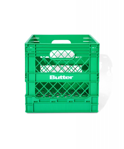 <img class='new_mark_img1' src='https://img.shop-pro.jp/img/new/icons5.gif' style='border:none;display:inline;margin:0px;padding:0px;width:auto;' />BUTTERGOODS  COLLAPSABLE RECORD CRATE  GREEN