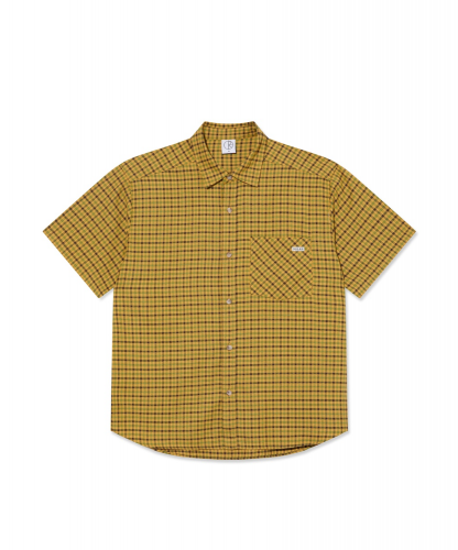 <img class='new_mark_img1' src='https://img.shop-pro.jp/img/new/icons5.gif' style='border:none;display:inline;margin:0px;padding:0px;width:auto;' />POLAR SKATE CO.  MITCHELL SHIRT YELLOW