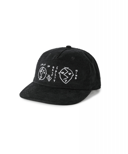 <img class='new_mark_img1' src='https://img.shop-pro.jp/img/new/icons5.gif' style='border:none;display:inline;margin:0px;padding:0px;width:auto;' />POLAR SKATE CO.  JAMES CAP SPLIT IN HALF BLACK