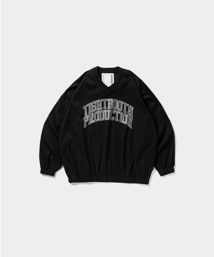 <img class='new_mark_img1' src='https://img.shop-pro.jp/img/new/icons5.gif' style='border:none;display:inline;margin:0px;padding:0px;width:auto;' />TIGHTBOOTH  COLLEGE WIND SHIRT BLACK