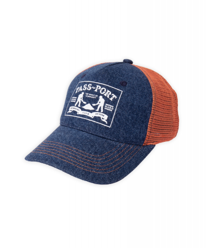 <img class='new_mark_img1' src='https://img.shop-pro.jp/img/new/icons5.gif' style='border:none;display:inline;margin:0px;padding:0px;width:auto;' />PASS~PORT WORKERS CLUB DENIM PACKERS TRUCKER  DARK INDIGO