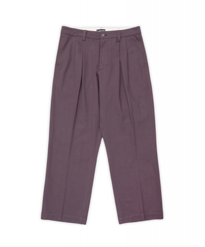 <img class='new_mark_img1' src='https://img.shop-pro.jp/img/new/icons5.gif' style='border:none;display:inline;margin:0px;padding:0px;width:auto;' />PASS~PORT  HERRINGBONE LEAGUES CLUB PANT - DARK PLUM