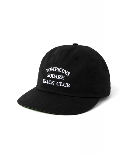<img class='new_mark_img1' src='https://img.shop-pro.jp/img/new/icons5.gif' style='border:none;display:inline;margin:0px;padding:0px;width:auto;' />QUARTERSNACKS  TRACK CLUB COTTON RIPSTOP SNAPBACK CAP BLACK