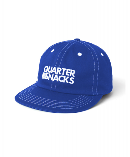 <img class='new_mark_img1' src='https://img.shop-pro.jp/img/new/icons5.gif' style='border:none;display:inline;margin:0px;padding:0px;width:auto;' />QUARTERSNACKS  JOURNALIST CAP  SNAPBACK BLUE