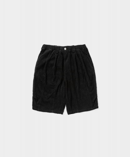 <img class='new_mark_img1' src='https://img.shop-pro.jp/img/new/icons5.gif' style='border:none;display:inline;margin:0px;padding:0px;width:auto;' />TIGHTBOOTH  CHECKER PLATE BIG SHORTS  BLACK