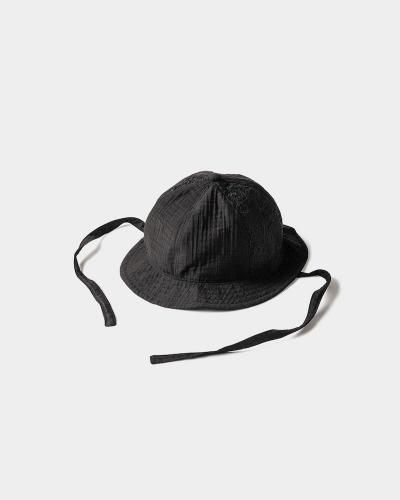 <img class='new_mark_img1' src='https://img.shop-pro.jp/img/new/icons5.gif' style='border:none;display:inline;margin:0px;padding:0px;width:auto;' />TIGHTBOOTH  POPPY HAT BLACK 