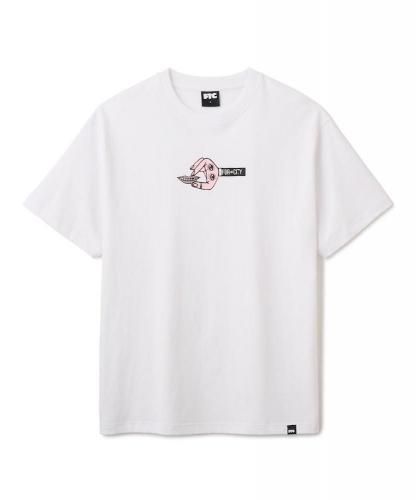 <img class='new_mark_img1' src='https://img.shop-pro.jp/img/new/icons5.gif' style='border:none;display:inline;margin:0px;padding:0px;width:auto;' />FTC TEETH TEE - ARTWORK BY MORNING BREATH  FOREST WHITE
