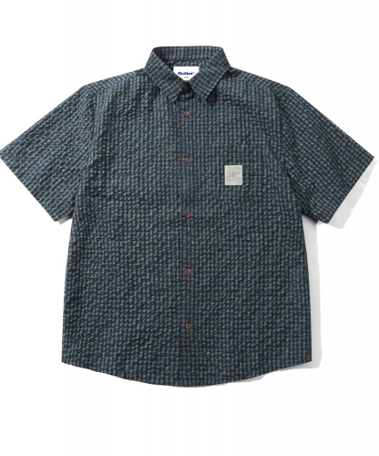<img class='new_mark_img1' src='https://img.shop-pro.jp/img/new/icons5.gif' style='border:none;display:inline;margin:0px;padding:0px;width:auto;' />BUTTERGOODS  EQUIPMENT S/S SHIRT NAVY