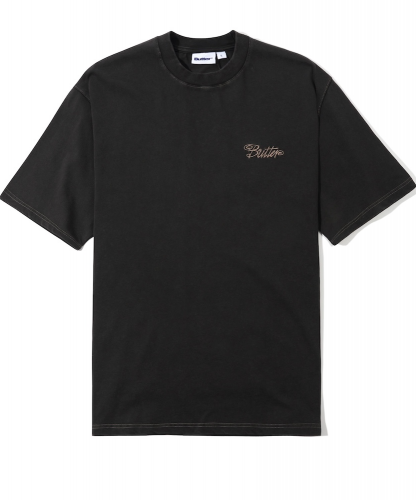 <img class='new_mark_img1' src='https://img.shop-pro.jp/img/new/icons5.gif' style='border:none;display:inline;margin:0px;padding:0px;width:auto;' />BUTTERGOODS  JIVE CONTRAST TEE WASHED BLACK
