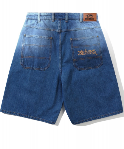<img class='new_mark_img1' src='https://img.shop-pro.jp/img/new/icons5.gif' style='border:none;display:inline;margin:0px;padding:0px;width:auto;' />BUTTERGOODS  ENCOUNTER DENIM SHORTS  WASHED SLUB BLUE
