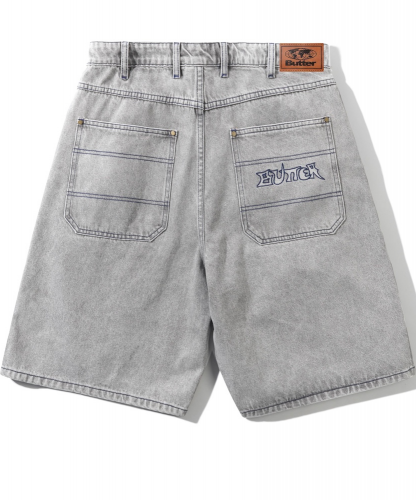 <img class='new_mark_img1' src='https://img.shop-pro.jp/img/new/icons5.gif' style='border:none;display:inline;margin:0px;padding:0px;width:auto;' />BUTTERGOODS  ENCOUNTER DENIM SHORTS  WASHED SOFT GREY
