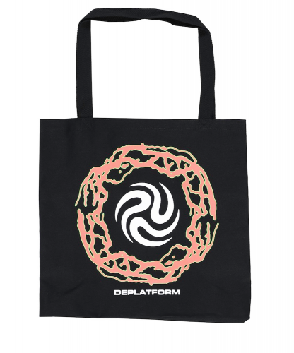 <img class='new_mark_img1' src='https://img.shop-pro.jp/img/new/icons5.gif' style='border:none;display:inline;margin:0px;padding:0px;width:auto;' />QUASI  DROP-OUT TOTE BAG BLACK