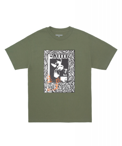 <img class='new_mark_img1' src='https://img.shop-pro.jp/img/new/icons5.gif' style='border:none;display:inline;margin:0px;padding:0px;width:auto;' />GX1000  WEREWOLF TEE  MILITARY GREEN