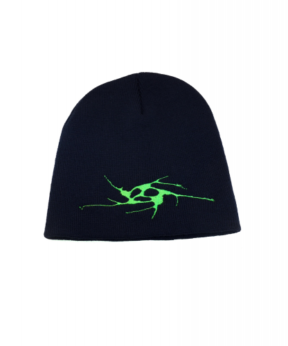 LIMOSINE  SPIRAL SKULLY NAVY /NEON GREEN