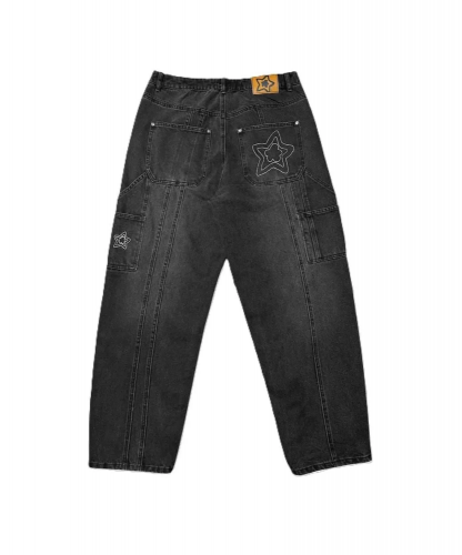 <img class='new_mark_img1' src='https://img.shop-pro.jp/img/new/icons5.gif' style='border:none;display:inline;margin:0px;padding:0px;width:auto;' />STAR TEAM  SEAM JEANS BLACK