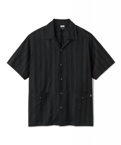 <img class='new_mark_img1' src='https://img.shop-pro.jp/img/new/icons5.gif' style='border:none;display:inline;margin:0px;padding:0px;width:auto;' />FTC GUAYABERA SHIRT BLACK