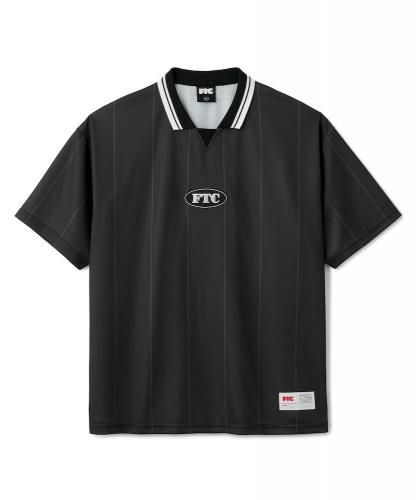 <img class='new_mark_img1' src='https://img.shop-pro.jp/img/new/icons5.gif' style='border:none;display:inline;margin:0px;padding:0px;width:auto;' />FTC OVAL LOGO SOCCER JERSEY  BLACK