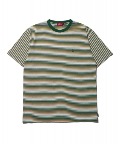 <img class='new_mark_img1' src='https://img.shop-pro.jp/img/new/icons5.gif' style='border:none;display:inline;margin:0px;padding:0px;width:auto;' />HELLRAZOR  H STRIPED SHIRT  GREEN/BROWN