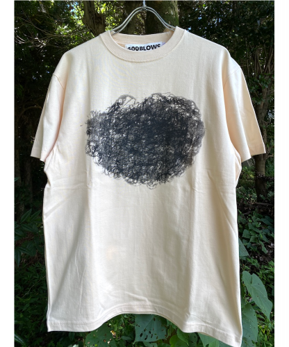 <img class='new_mark_img1' src='https://img.shop-pro.jp/img/new/icons5.gif' style='border:none;display:inline;margin:0px;padding:0px;width:auto;' />400BLOWS  DRAWING TEE  NATURAL