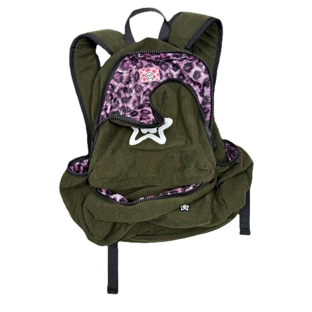 スケートボード Star team olive corduroy backpack STAR TEAM CORDUROY BACKPACK OLIVE - Jobless 【ジョブレス