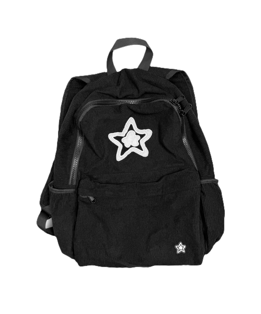 Starteam BLACK CORDUROY BACKPACK リュック STAR TEAM CORDUROY BACKPACK BLACK - Jobless 【ジョブレス