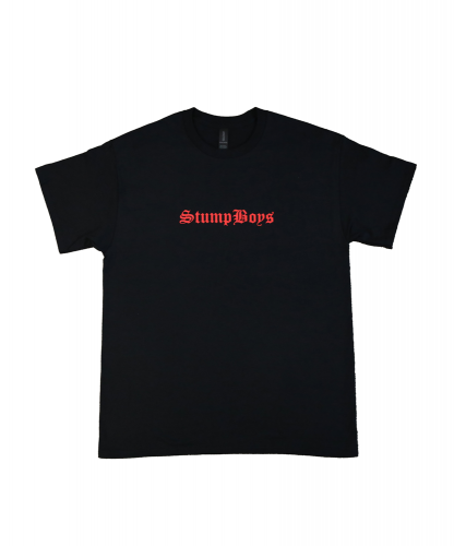 <img class='new_mark_img1' src='https://img.shop-pro.jp/img/new/icons5.gif' style='border:none;display:inline;margin:0px;padding:0px;width:auto;' />STUMP BOYS OG LOGO TEE BLACK</p>
