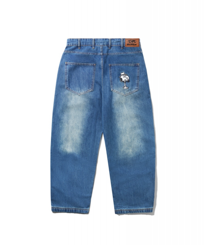 <img class='new_mark_img1' src='https://img.shop-pro.jp/img/new/icons5.gif' style='border:none;display:inline;margin:0px;padding:0px;width:auto;' />BUTTERGOODS  PEANUTS SPIKE DENIM JEANS INDIGO</p>