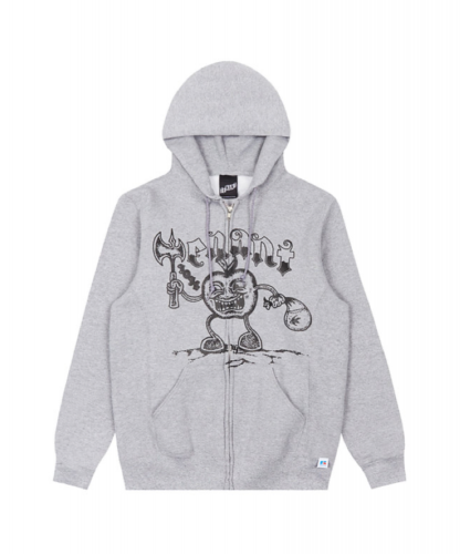 <img class='new_mark_img1' src='https://img.shop-pro.jp/img/new/icons5.gif' style='border:none;display:inline;margin:0px;padding:0px;width:auto;' />TENANT LOTTIE ZIP HOODIE GREY</p>