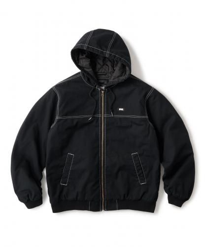 <img class='new_mark_img1' src='https://img.shop-pro.jp/img/new/icons5.gif' style='border:none;display:inline;margin:0px;padding:0px;width:auto;' />FTC WASHED CANVAS HOODED JACKET BLACK<p/>