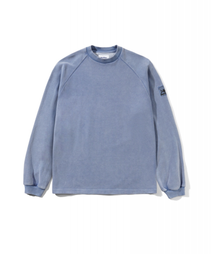<img class='new_mark_img1' src='https://img.shop-pro.jp/img/new/icons5.gif' style='border:none;display:inline;margin:0px;padding:0px;width:auto;' />BUTTERGOODS PRINCIPAL CREWNECK, NAVY OVERDYE<p/>