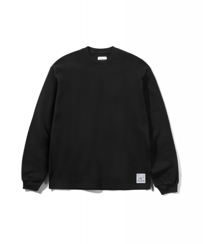 <img class='new_mark_img1' src='https://img.shop-pro.jp/img/new/icons5.gif' style='border:none;display:inline;margin:0px;padding:0px;width:auto;' />BUTTERGOODS WAFFLE L/S TOP  BLACK<p/>