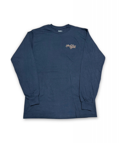 <img class='new_mark_img1' src='https://img.shop-pro.jp/img/new/icons5.gif' style='border:none;display:inline;margin:0px;padding:0px;width:auto;' />FEEL SO GOOD FLOWING OG LOGO LONG SLEEVE TEE BLACK<p/>