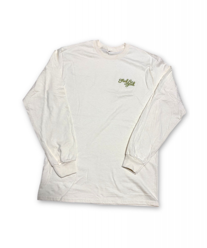 <img class='new_mark_img1' src='https://img.shop-pro.jp/img/new/icons5.gif' style='border:none;display:inline;margin:0px;padding:0px;width:auto;' />FEEL SO GOOD FLOWING OG LOGO LONG SLEEVE TEE NATURAL<p/>