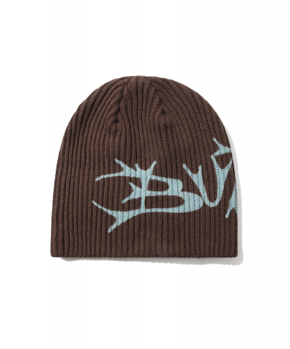 <img class='new_mark_img1' src='https://img.shop-pro.jp/img/new/icons5.gif' style='border:none;display:inline;margin:0px;padding:0px;width:auto;' />BUTTERGOODS SCRAWLING SKULLY BEANIE BROWN<p/>
