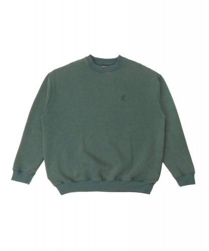 <img class='new_mark_img1' src='https://img.shop-pro.jp/img/new/icons5.gif' style='border:none;display:inline;margin:0px;padding:0px;width:auto;' />PASS~PORT SOLID WORKERS SWEATER - WASHED FOREST GREEN</p>