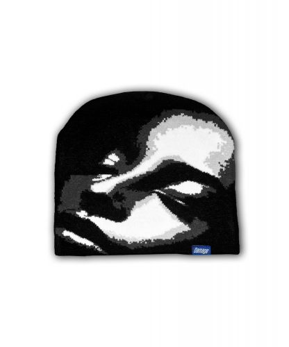 <img class='new_mark_img1' src='https://img.shop-pro.jp/img/new/icons5.gif' style='border:none;display:inline;margin:0px;padding:0px;width:auto;' />DAMAGE  DESA BEANIE BLACK/ GREY<p/>
