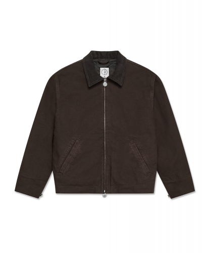 <img class='new_mark_img1' src='https://img.shop-pro.jp/img/new/icons5.gif' style='border:none;display:inline;margin:0px;padding:0px;width:auto;' />POLAR SKATE CO. CLIFF JACKET WITH QUILTED LINING CHOCOLATE<p/>