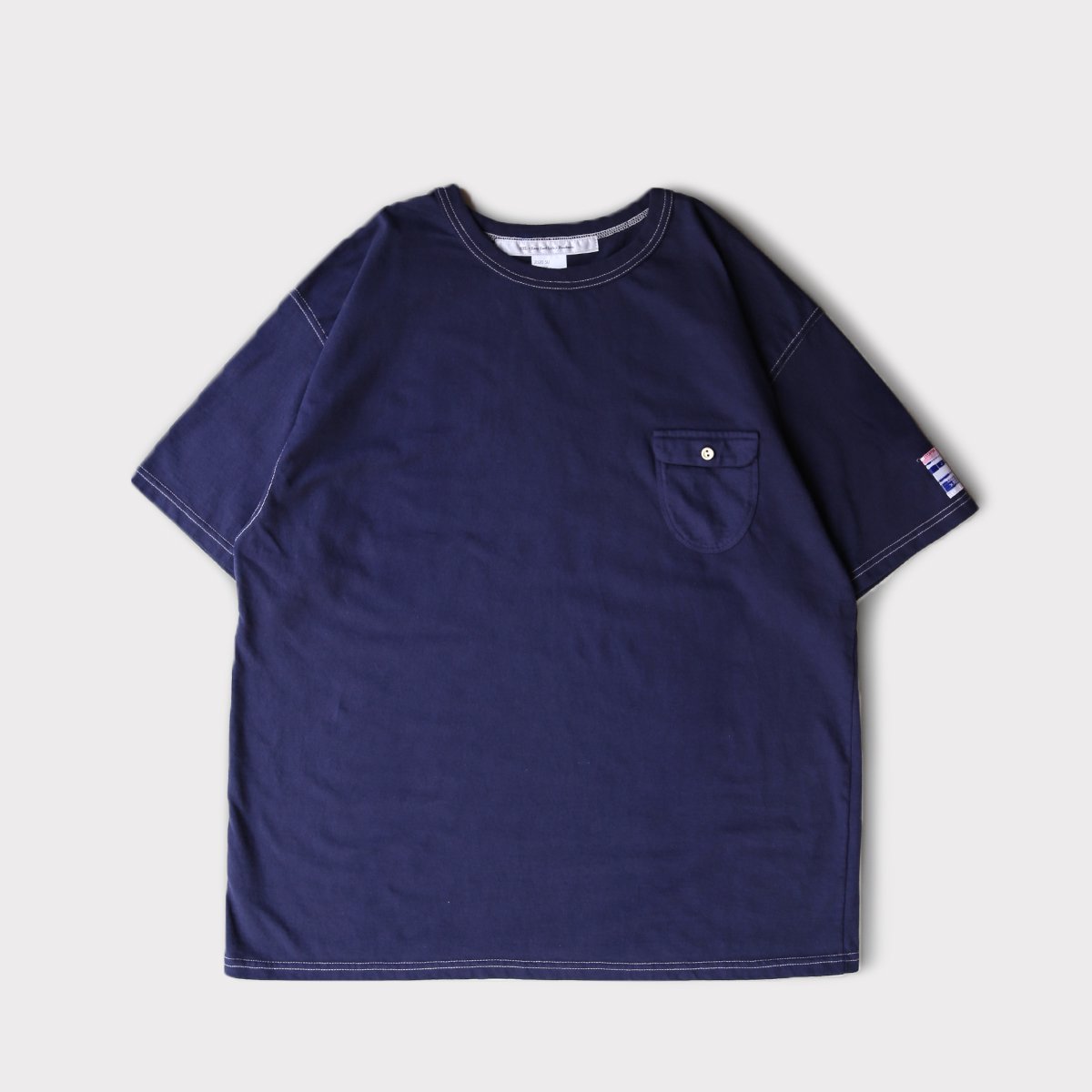 Touki Button no Poke Tee Flag Sop Ver.  Navy