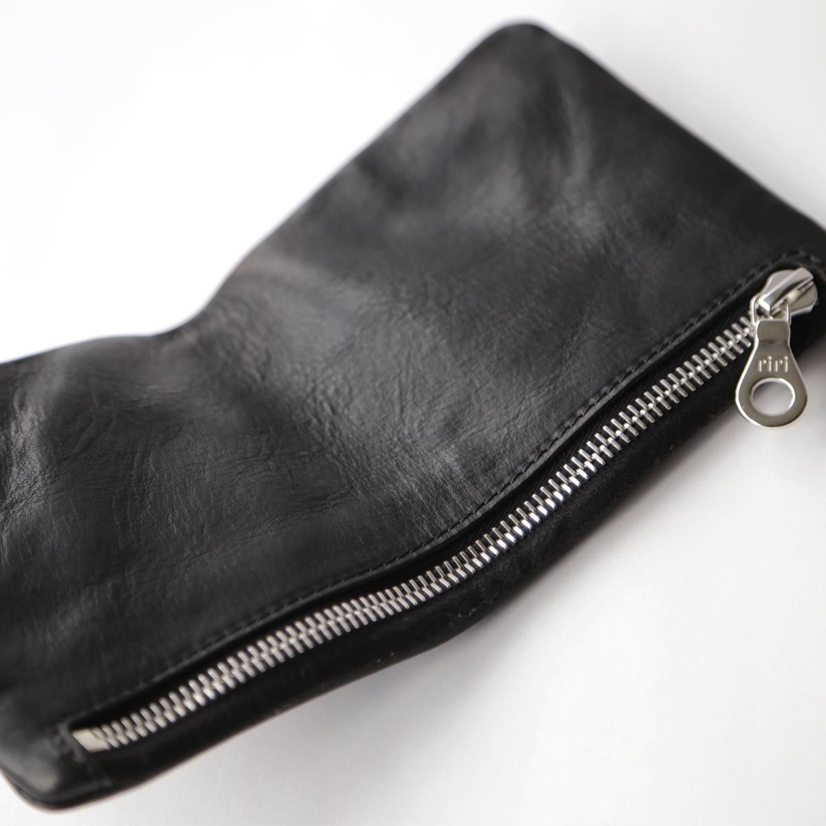 Tochca Aimer 内縫い折り財布 Black - EEL Products Online Store