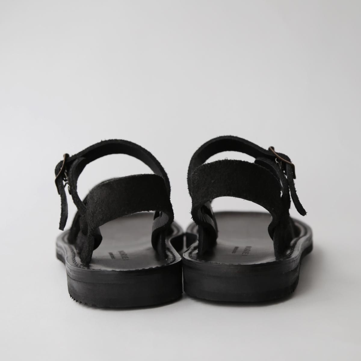 NORIEI DESERT SANDAL Black - EEL Products Online Store NORIEI DESERT SANDAL Black - EEL Products Online Store