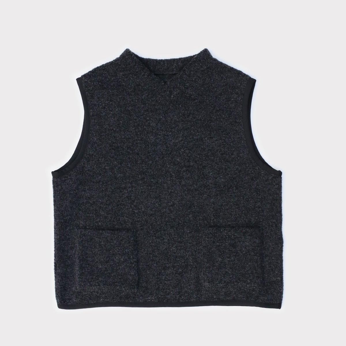 Cracker Vest  Charcoal