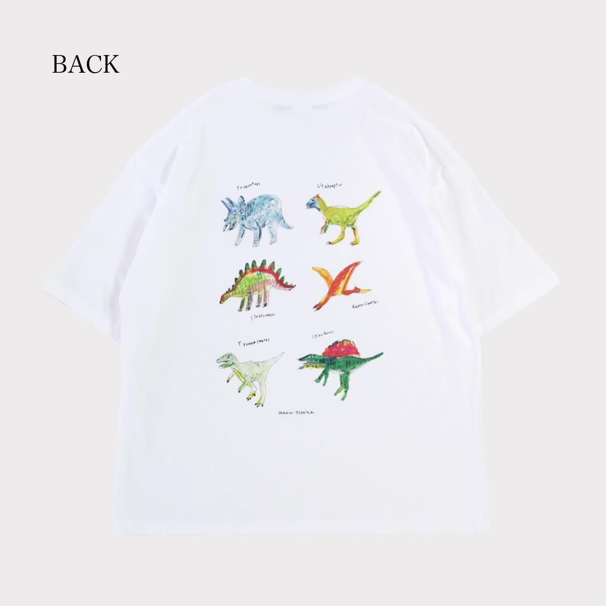 ҥΥȥ業 Dinosaur S/S  White