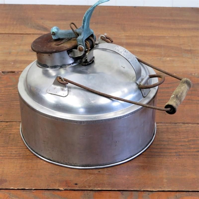 1960s アルミ製 オイル缶 ガレージ -通販-ローズボールアンティークス