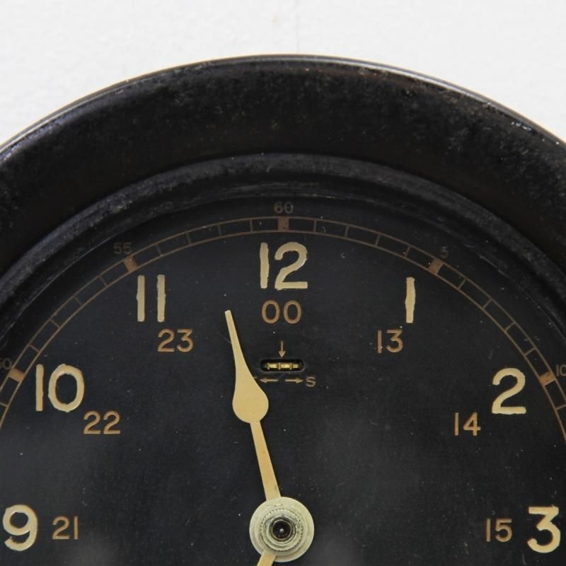 9186 アンティーク U.S.NAVY DECK CLOCK デッキクロック 米海軍