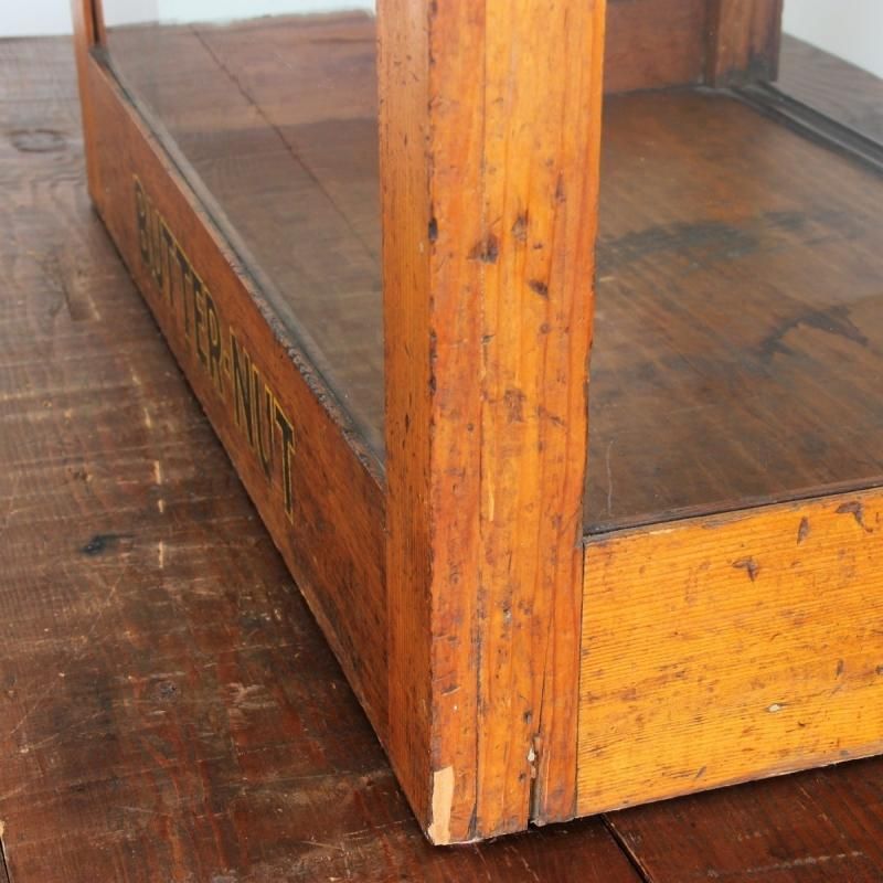 2399 アメリカ アンティーク 1920's 木製ガラスショーケース 2399 アメリカ アンティーク 1920's 木製ガラスショーケース
