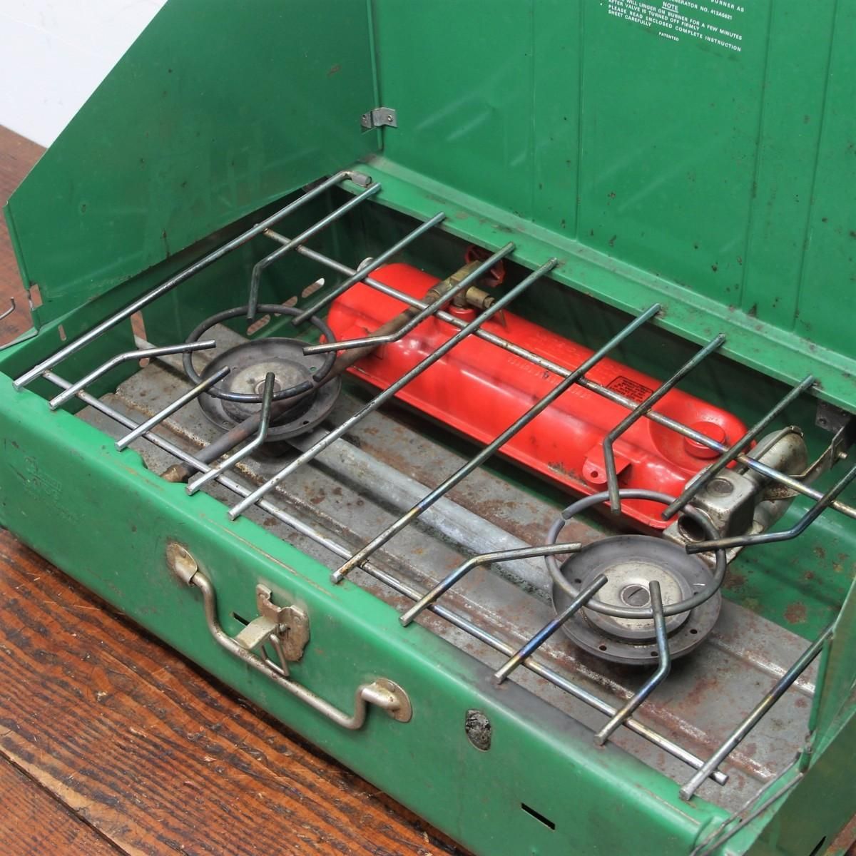 coleman 413G 未使用 usモデル ヴィンテージ ツーバーナ