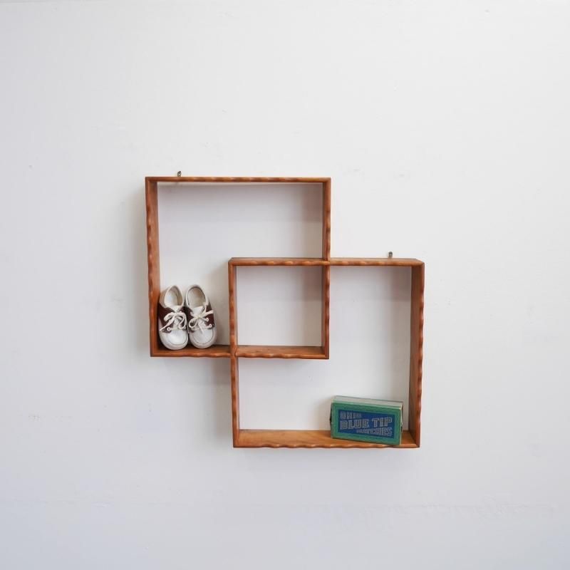 1950'S TURNER wall accessory シャドーBOX 大型 ミラー 陳列棚