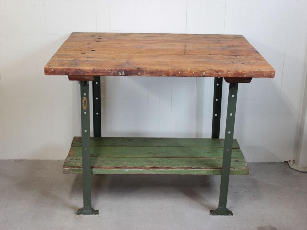 10 1940s アメリカ ヴィンテージ 作業台 Pollard ポーラード -通販