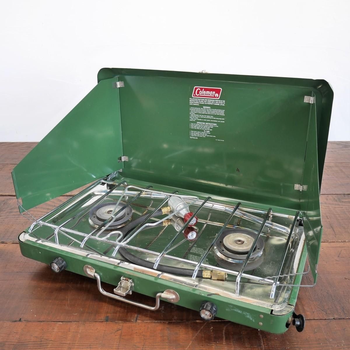 ビィンテージColeman 1979年5月製造メイド・インUSAツーバーナー ビィンテージColeman 1979年5月製造メイド・インUSAツーバーナー