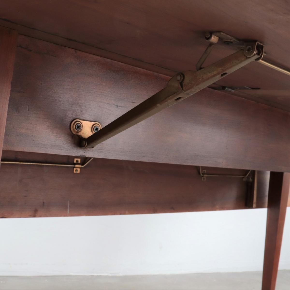 3597 アメリカ アンティーク 50s～60s バタフライテーブル チェリー材